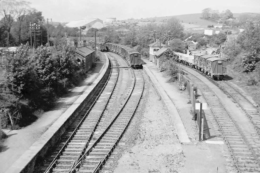 6 Yelverton Railway Station Photo Horrabridge to Bickleigh and Princetown.