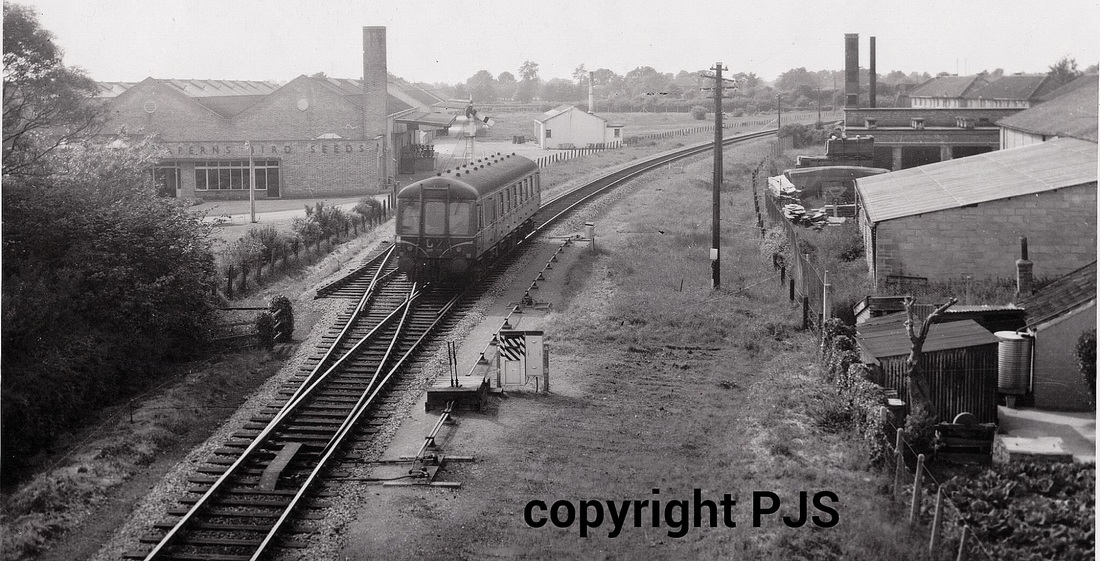 Railway Photo Clevedon train at Yatton Station 1966 